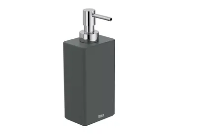 Dozator baie Roca Ona A817673C70, pe blat, 200 ml, plastic, mat, Verde