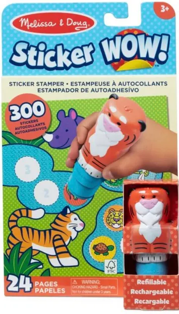Ștampilă de stickere de colecționar Melissa & Doug - Sortiment