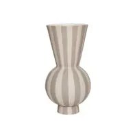 Vază bej din gresie lucrată manual (înălțime 28 cm) Toppu – OYOY Living Design