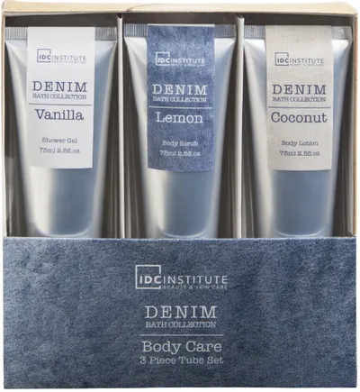 IDC Institute Set cadou Denim, 3 piese