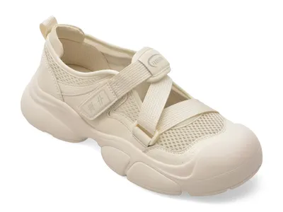 Pantofi sport FLAVIA PASSINI albi, 3756, din piele ecologica