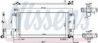Radiator AC condensator cu uscator potrivit AUDI A4 ALLROAD B9, A4 B9, A5, A6 ALLROAD C8, A6 C8, A7 2.0-4.0H 05.15