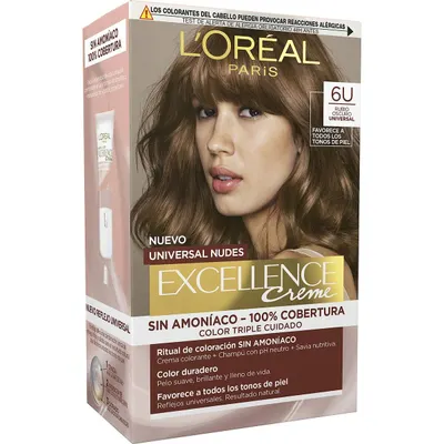 Vopsea Permanentă L'Oreal Make Up Excellence Blond Închis