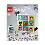 LEGO Disney. 100 de ani de animatie Disney 43221, 1022 piese