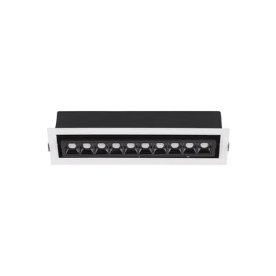 Spot CANTIA Nisipiu Negru Aluminiu 15W 220-240V 500mA 1350Lm Philips 3000K CRI>80 UGR<19 Beam Angle 30° IP20 Adjustable 90° & Driver Phillips Included