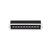 Spot CANTIA Nisipiu Negru Aluminiu 15W 220-240V 500mA 1350Lm Philips 3000K CRI>80 UGR<19 Beam Angle 30° IP20 Adjustable 90° & Driver Phillips Included