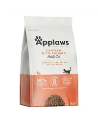 APPLAWS Adult Chicken & Salmon 2 kg Hrana uscata pisica adulta, cu pui si somon