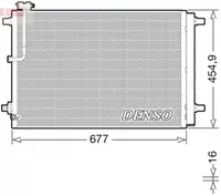 Condensator climatizare (cu uscator) potrivit AUDI A8 D4 2.0-6.3 07.10-01.18