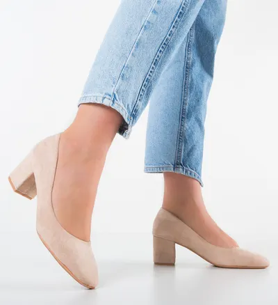 Pantofi Dalex Nude