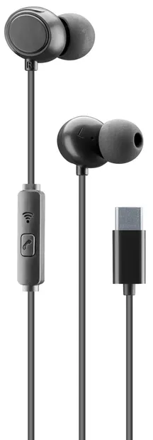 Căști cu microfon Cellularline - Cloud, negru