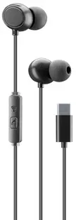 Căști cu microfon Cellularline - Cloud, negru