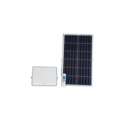 Proiector LED cu Panou Solar si telecomanda 150W/6500k/25500lm