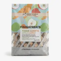 Gustare naturală echitație cal / ponei Fougatreat 1 kg Mere-Morcovi