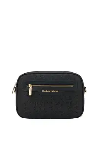 Geanta crossbody din piele ecologica - Albastru