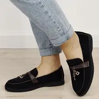 Mocasini negri de tip loafers 1502 01