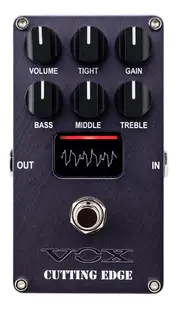 Pedală de efecte sonore VOX - Valvenergy Cutting Edge, negru