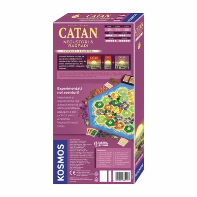 Extensie - Catan: Negustori & Barbari, 5-6 jucatori