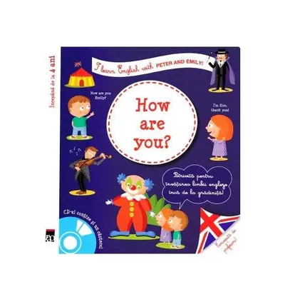 I learn English with Peter and Emily! How are you? - Paperback brosat - Larousse