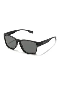 Ochelari de soare patrati unisex cu lentile polarizate - Negru