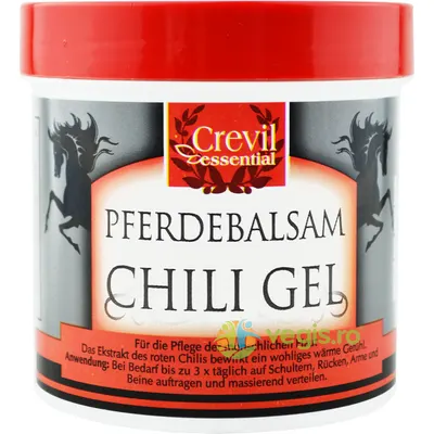 Gel Puterea Calului si Ardei Iute 250ml