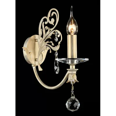 Aplica Elegant Salute,1 x E14, 230V, D.26cm,H.27 cm,Auriu