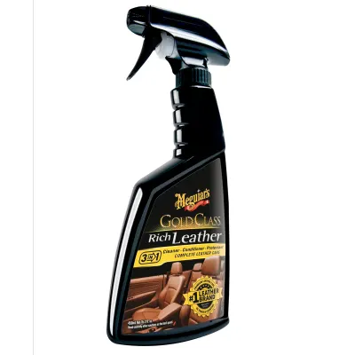 Meguiar s Solutie Curatat Si Intretinere Piele Gold Class Rich Leather 473ML G10916