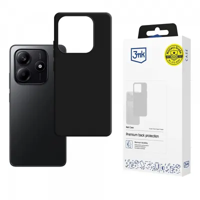 Husa pentru Xiaomi Redmi Note 14 4G (Standard), 3MK, Neagra Mata