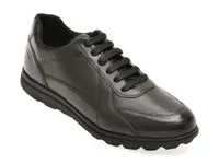 Pantofi sport GEOX negri, U45GRA, din piele naturala