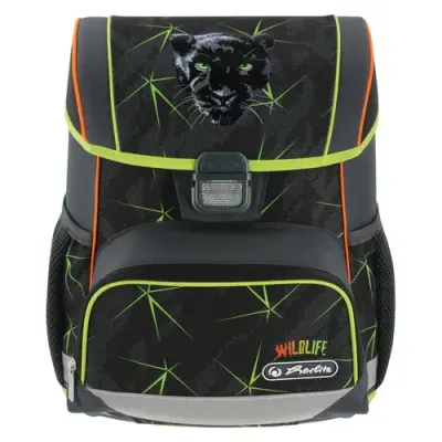 Ghiozdan neechipat Herlitz Loop motiv Wild Life, 31 x 37 x 22 cm, Poliester