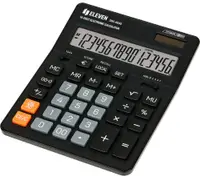 Calculator Eleven - SDC-664S, desktop, 16 cifre, negru
