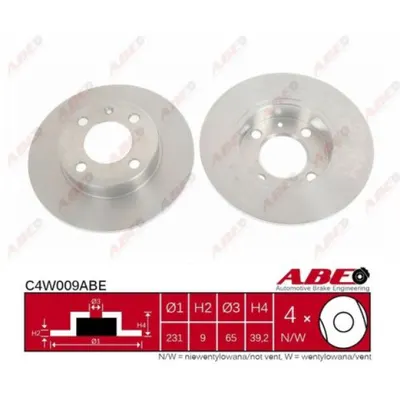 Disc frana ABE C4W009ABE
