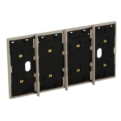 Rama electrificata pentru doze de 4 module pentru instalarea a pana la 4 comenzi ref. KM8100