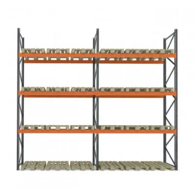 Raft pentru depozitare paleti 5670mm x Adancime 1100mm x Inaltime 5000mm, 3300kg/nivel/24europaleti