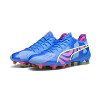 KING ULTIMATE ENERGY FG/AG Fußballschuhe Herren PUMA Ultra Blue Luminous Pink