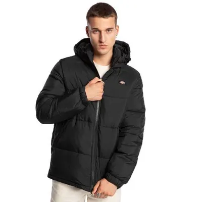 Geacă Dickies Waldenburg cu glugă neagră
