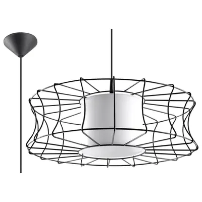 Lampa suspendata SALERNO negru