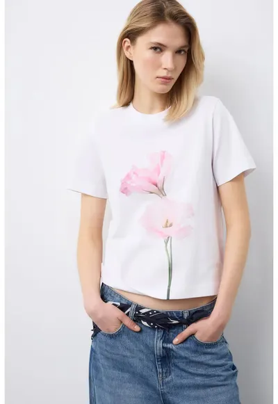 Tricou de dama 003570643 - Alb