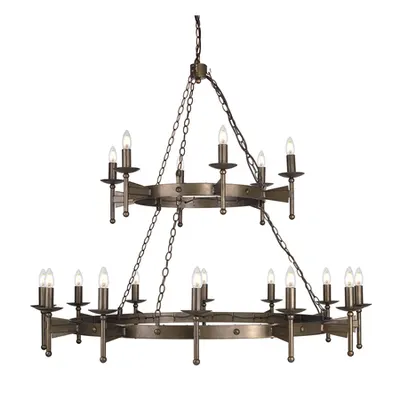 Corp de iluminat suspendat, lustra Cromwell 18 Light Chandelier