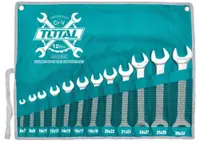 Set chei cu două fețe TOTAL - Industrial, 12 buc