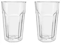 Set 2 pahare din sticla cu pereti dubli Leopold Vienna, 280 ml