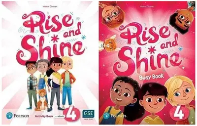 Rise and Shine A1+, Level 4, Activity Book with eBook and Busy Book Pack - Paperback brosat - Helen Dineen