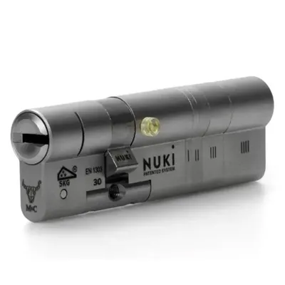 Cilindru modular Nuki Universal Cylinder 221141, 30 - 55 mm / 30 - 67.5 mm, compatibil Nuki Smart Lock