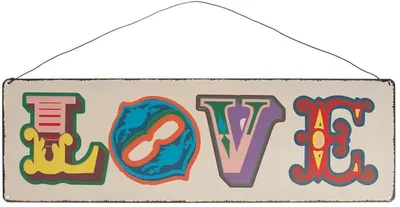 Placuta metalica - Love