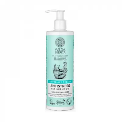 Sampon pentru caini pisici Wilda Siberica Antistress 400 ml