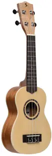 Ukulele soprano Stagg - US-30 Spruce, cu husă, bej