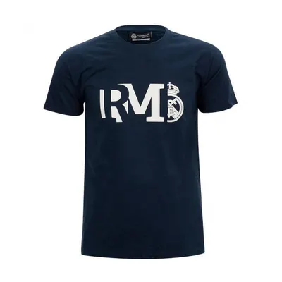 Tricou Real Madrid cu gât rotund cu majuscule - copii - 6 ani