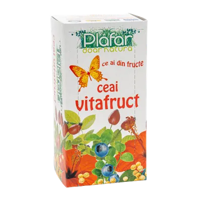 Ceai Vitafruct, 20 plicuri, Plafar
