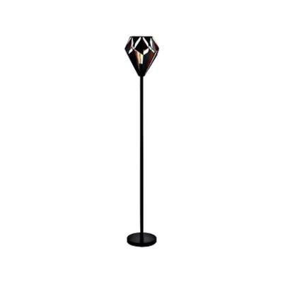 Floor luminaire Carlton 1 60W black copperIP20