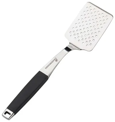 Spatulă pentru grătar Landmann - 13621, oţel inoxidabil, 42 х 9.5 х 5 cm