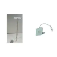 Pachet Brat Montaj Perete 45cm Proiector + Proiector LED 10W Alb Lumina Calda